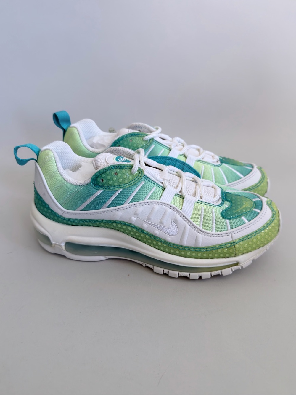 NIKE Air Max 98 SE 'Bubble Pack' Women’s Sneaker Oracle Aqua Barely Bolt